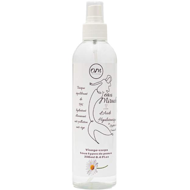 l’eau miracle pour visage et corps