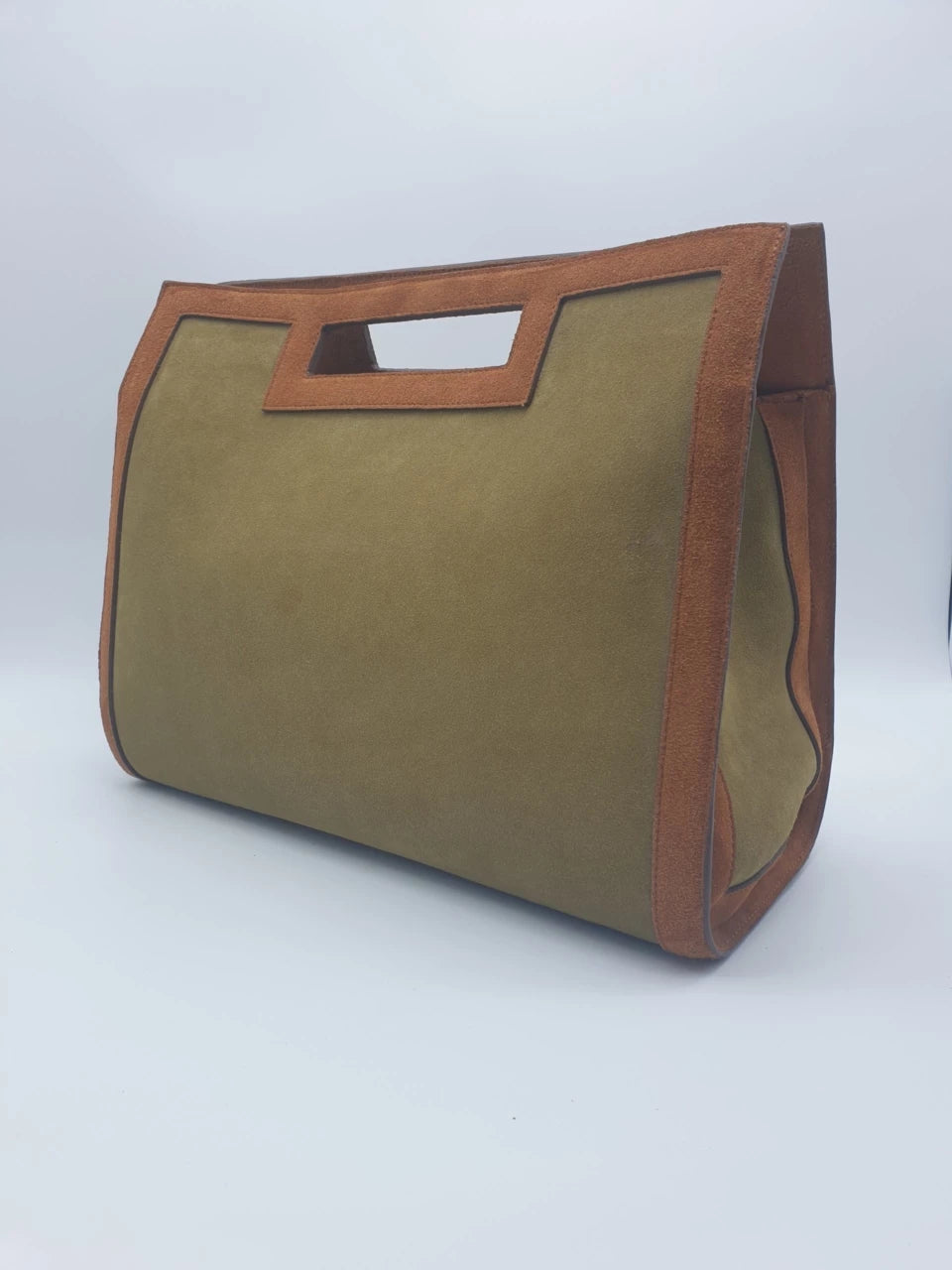 Sac à main en Daim Céleste