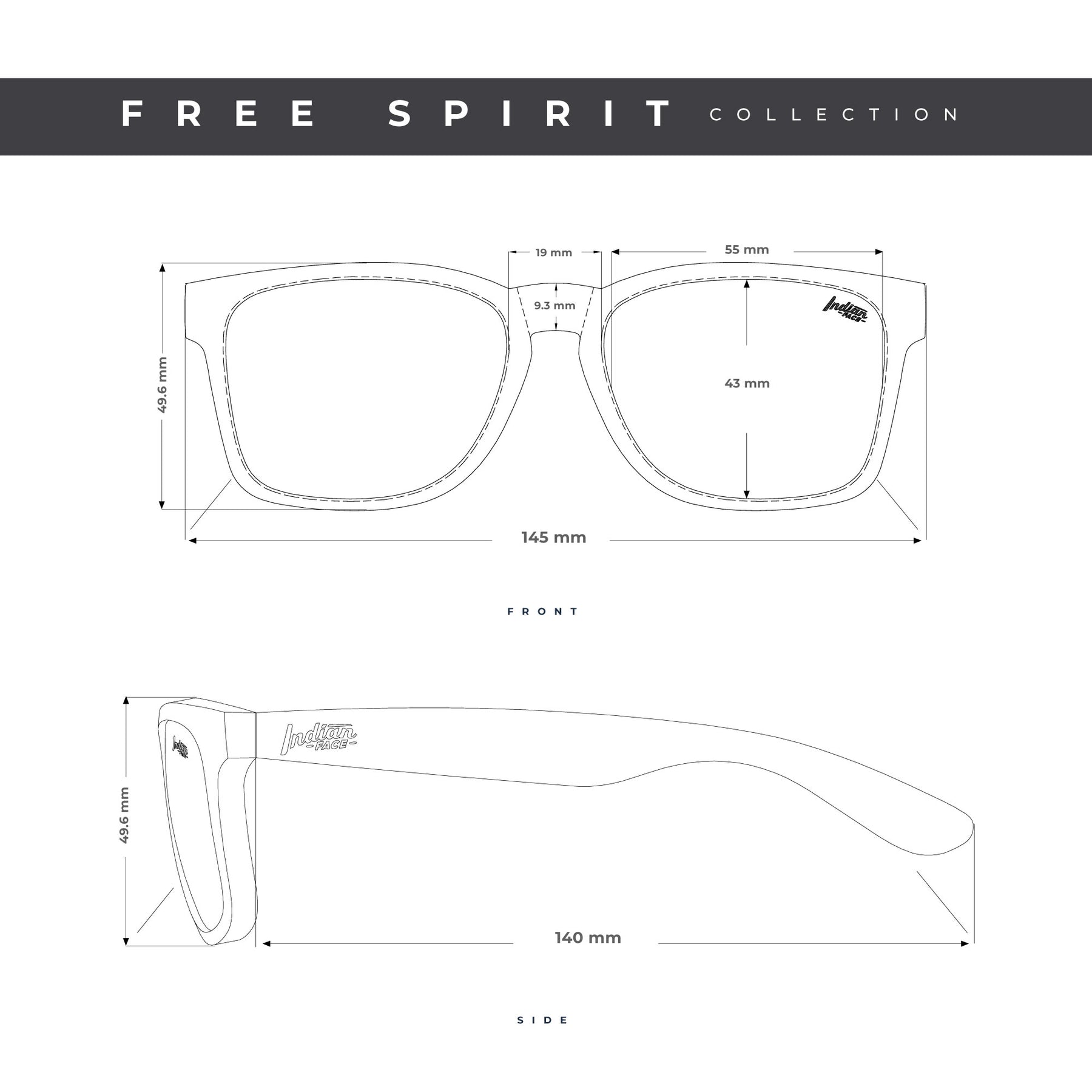 Lunette Solaire Free Spirit The Indian Face