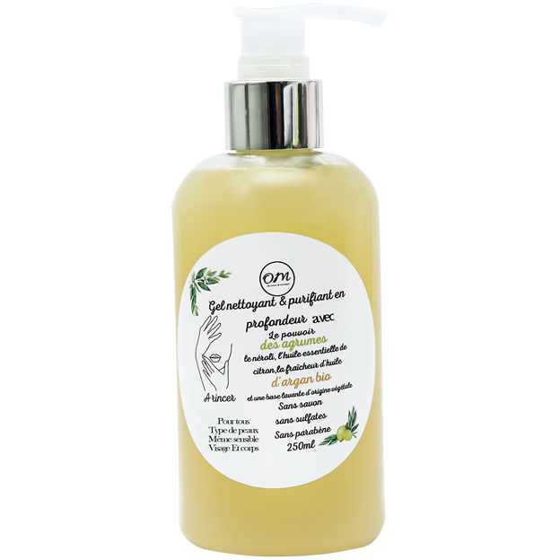 Gel nettoyant pour tous types de peaux