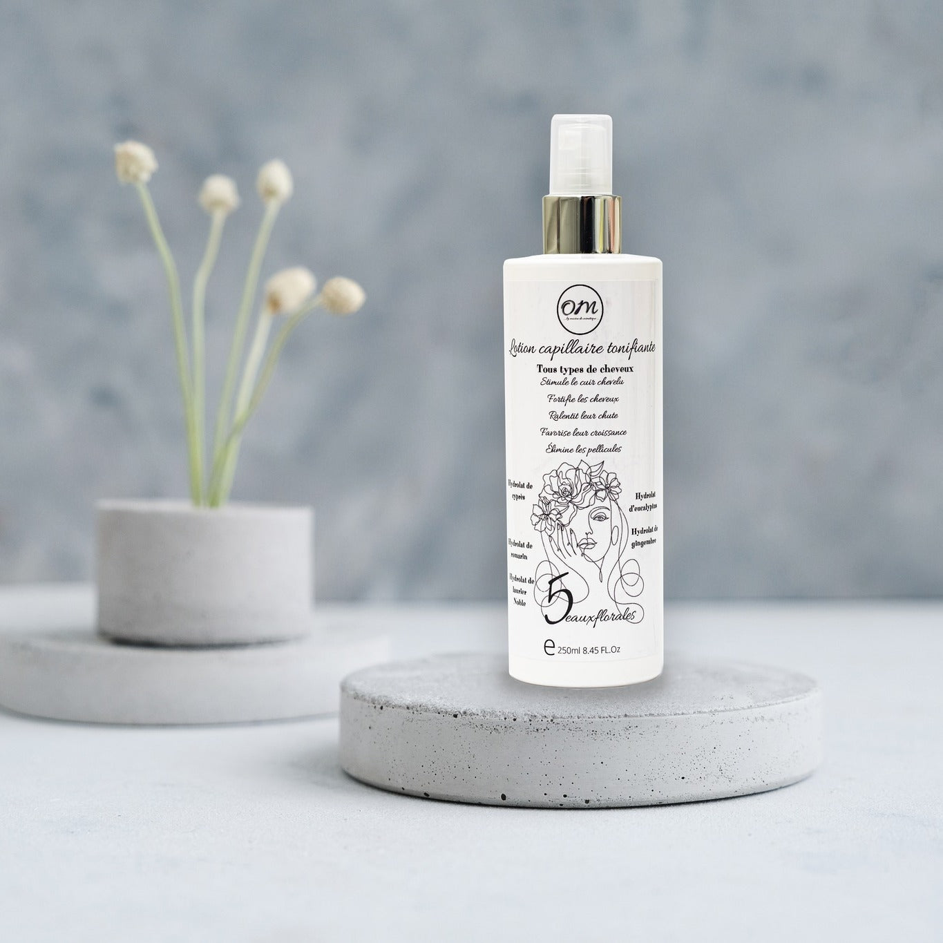 lotion capillaire pour tous types de cheveux