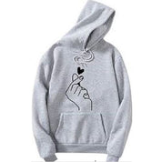 Capuche Finger Love - Gris - Wildkard