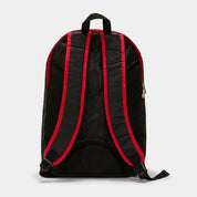 Sac à dos ouvert noir rouge