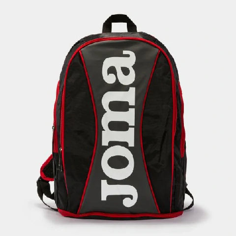 Sac à dos ouvert noir rouge
