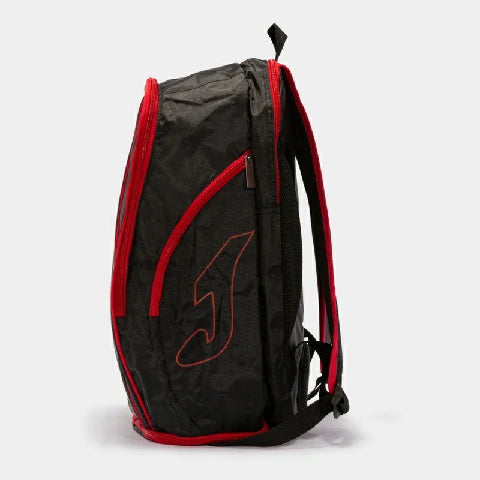 Sac à dos ouvert noir rouge