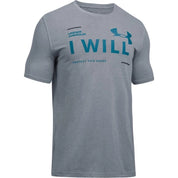 T-shirt UA I Will Mens Graphic Under Armour