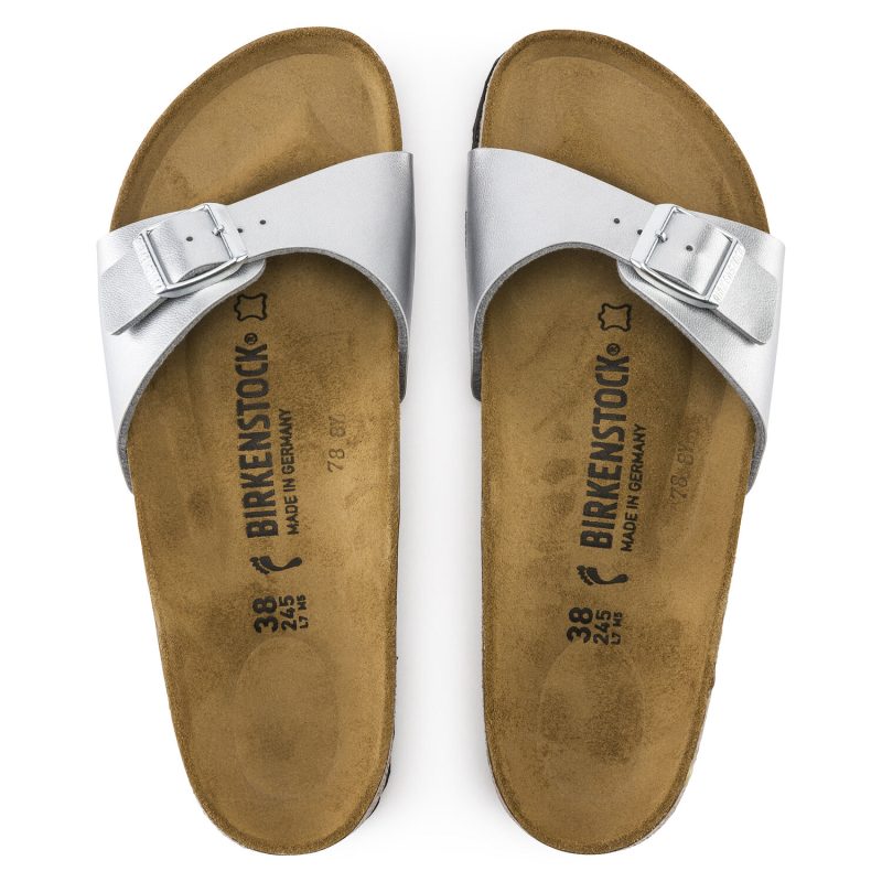 Birkenstock Madrid BF Silver ( Slim Fit )