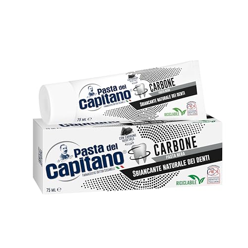 Pasta Del Capitano Dentifrice Carbone-75 ml