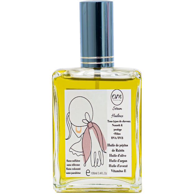 Sérum Huileux pour tous types de cheveux