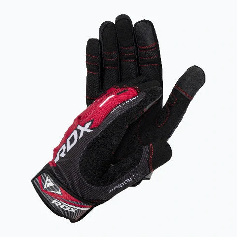 Gym Gloves Sublimation F43 Red Padding
