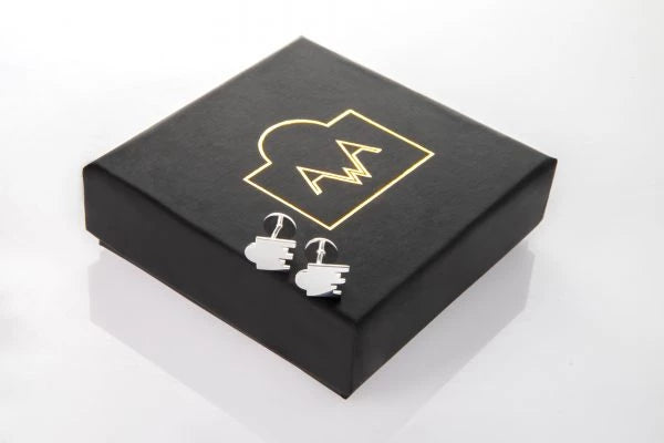 Boutons de manchette en argent 925
