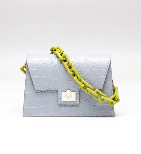 Sac à main Mini Trapezio en cuir