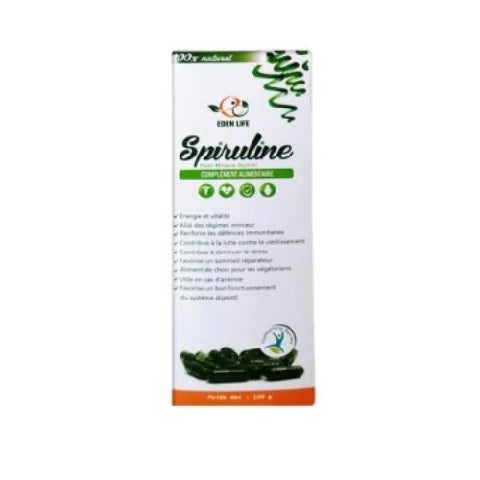 Spiruline EDEN LIFE 200 Gélules 500 mg