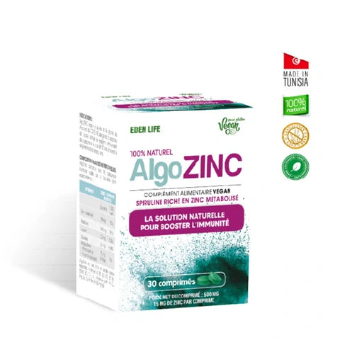 Complément alimentaire algo zinc Eden Life