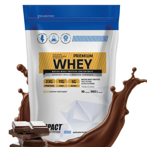 Impact Nutrition - Premium Whey Format Eco 900g - Chocolat