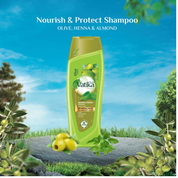Vatika – Shampooing Nourrissant et Protège à L’olive et Henna 200Ml