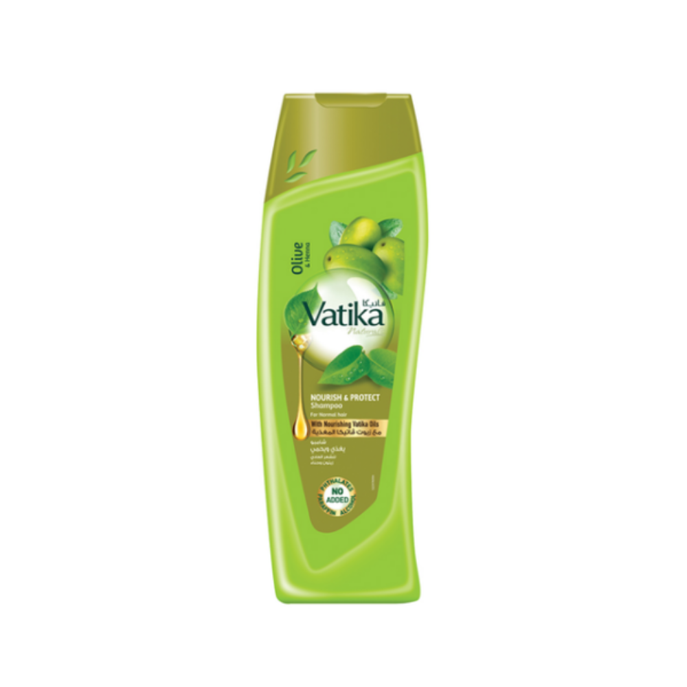 Vatika – Shampooing Nourrissant et Protège à L’olive et Henna 200Ml