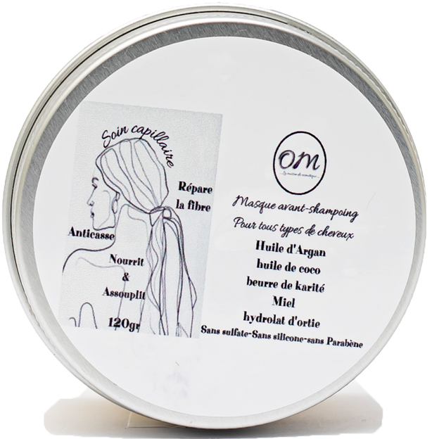 Masque avant-shampoing Pour tous types de cheveux