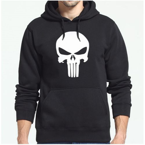 Capuche Tête de Mort - Noir
