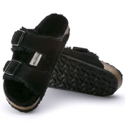 Birkenstock Arizona Shearling LEVE Black LAF