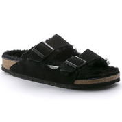 Birkenstock Arizona Shearling LEVE Black LAF