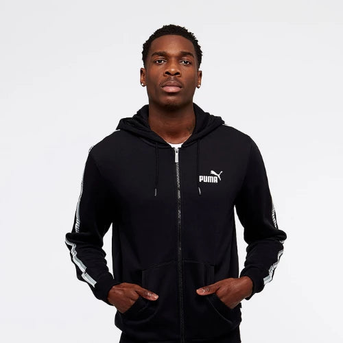 Veste de sport à capuche elevated ess tape fz Puma