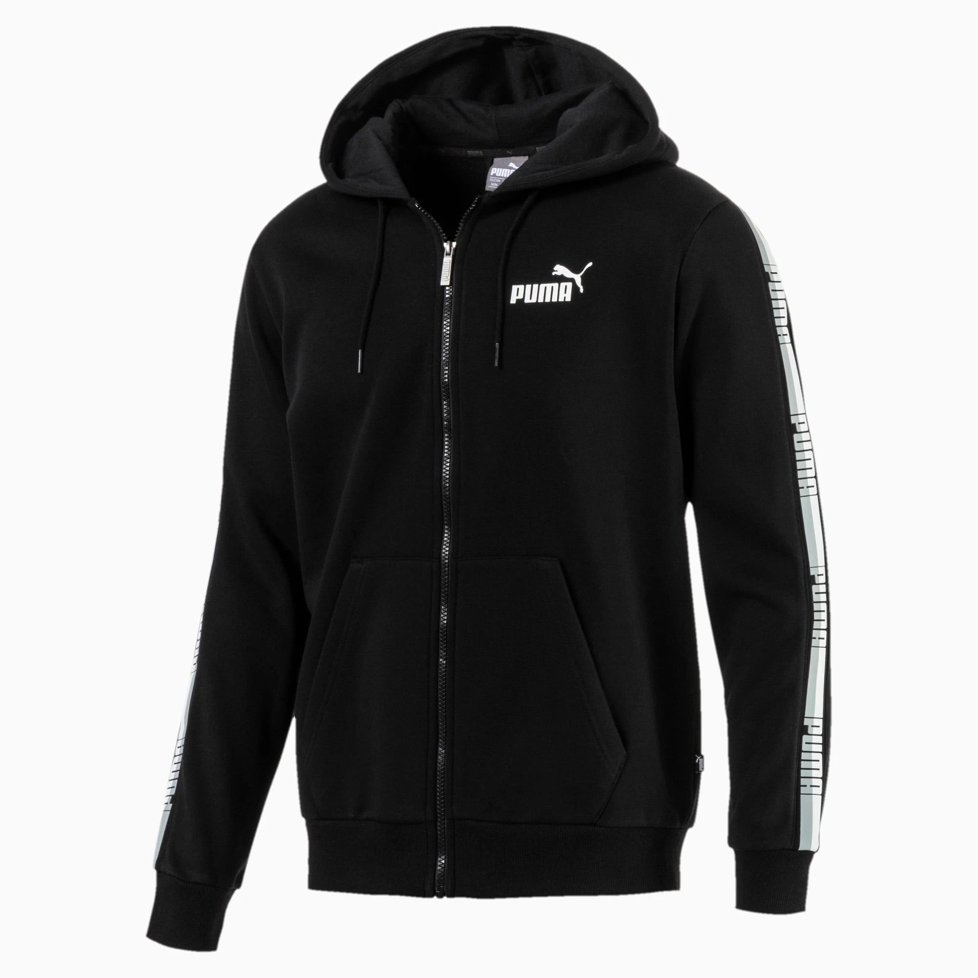 Veste de sport à capuche elevated ess tape fz Puma