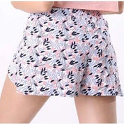 Short croisé coton