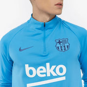 T-Shirt FC Barcelona Dri-FIT Squad Drill Long Sleeve Nike