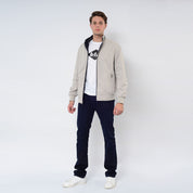 BLOUSON TOILE-00  JACK49 MEN NAT