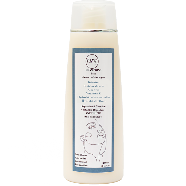 Shampoing pour cheveux mixtes à gras