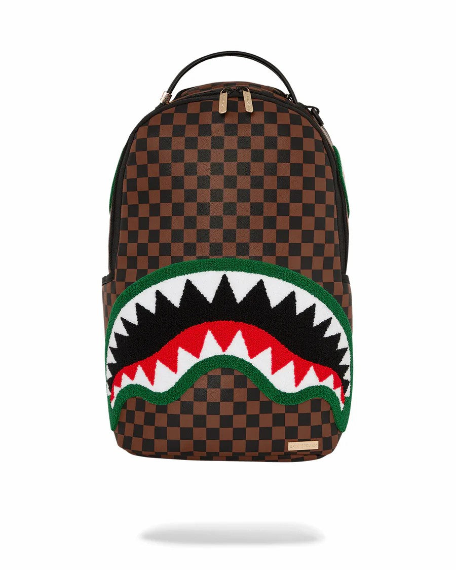 Chenille Sip Backpack Marron