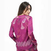 Chemise avec manches satin Lyouna