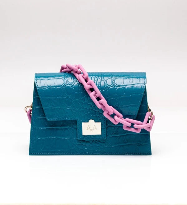 Sac à main Mini Trapezio en cuir