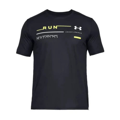 T-Shirt Men's Run Graphic Lightweight Wicking Under Armour