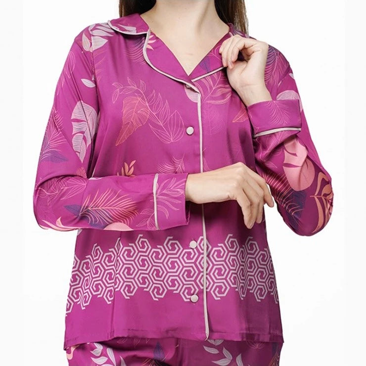 Chemise avec manches satin Lyouna