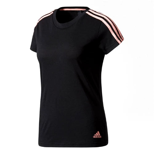 T-shirt slim essentiel à 3 bandes Adidas