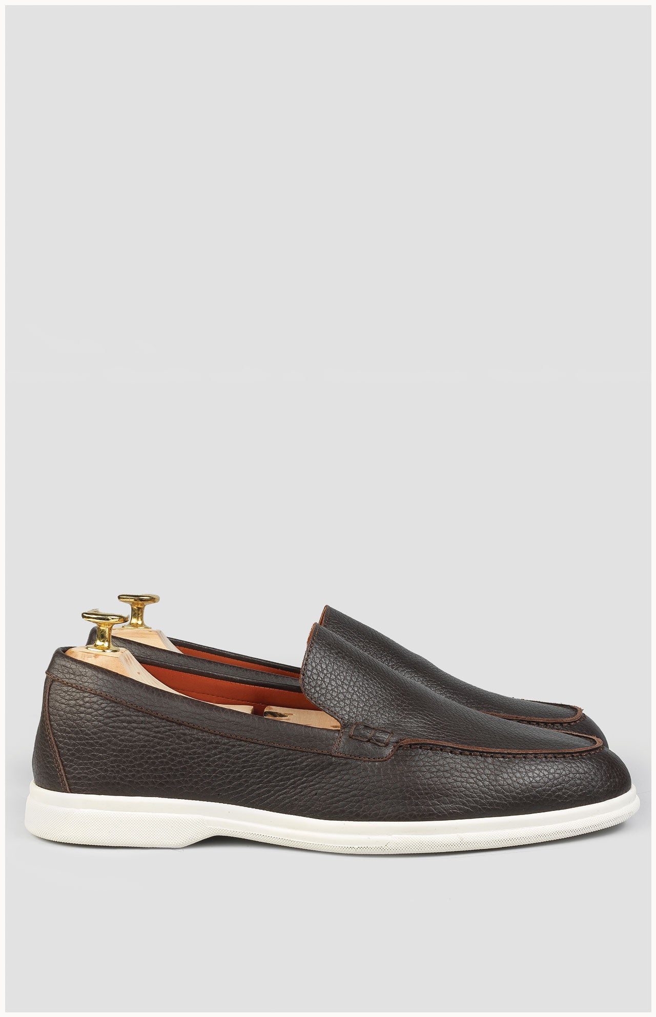 Cannes Cuir Marron Granule