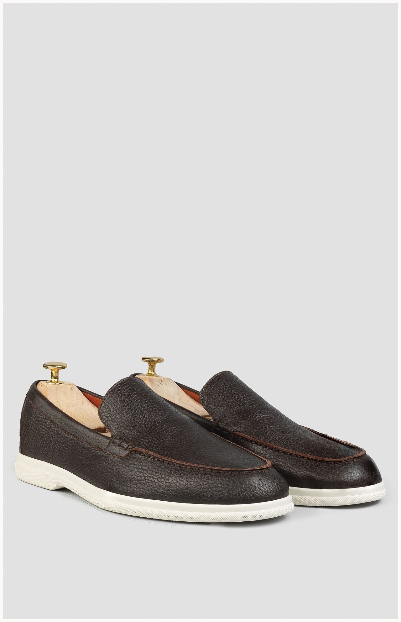 Cannes Cuir Marron Granule