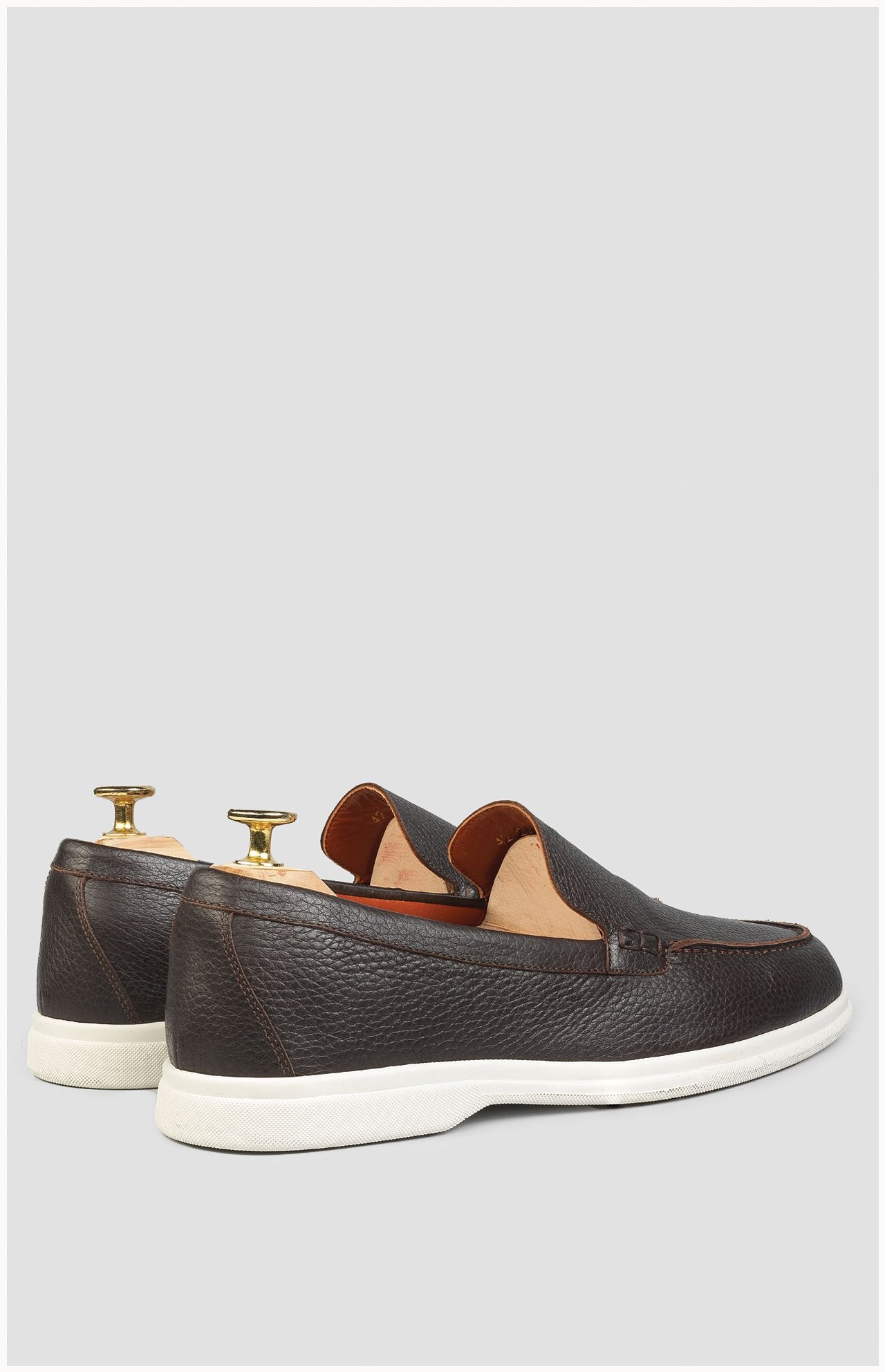 Cannes Cuir Marron Granule