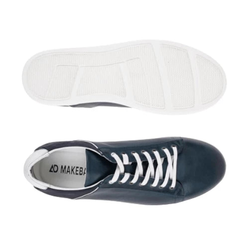 Baskets légères en cuir Leo MAKEBA