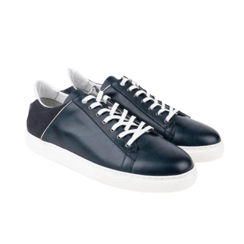 Baskets légères en cuir Leo MAKEBA