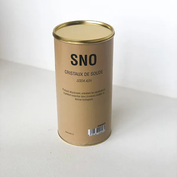 Boite de conservation Cristaux de soude SNO