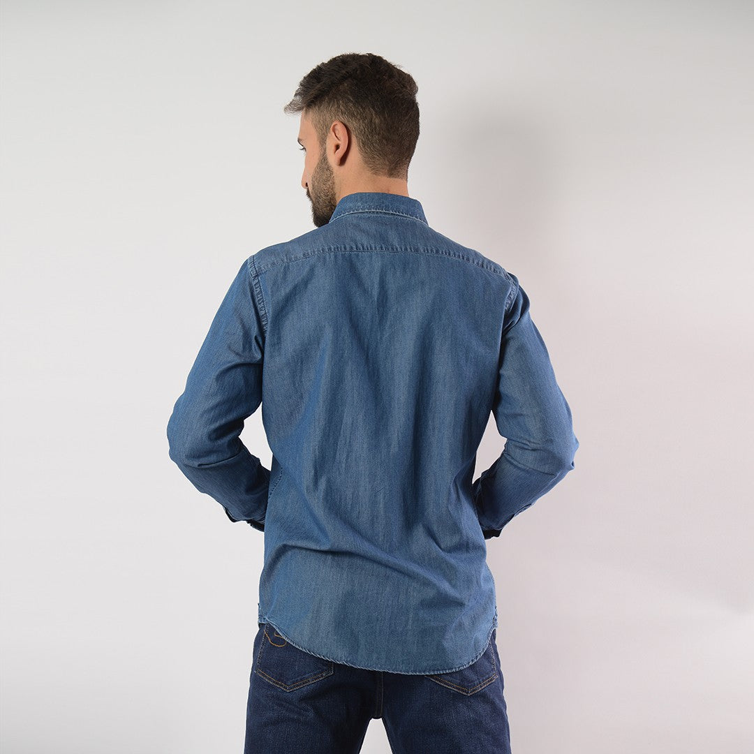 Lee Cooper Chemise Denim Ml PANTER-30 CAMISA HOM LL