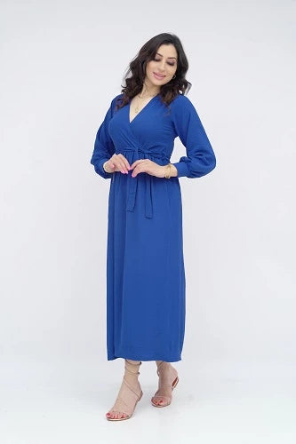 Dreams Fashion Robe croisée Manches longues