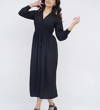 Dreams Fashion Robe croisée Manches longues