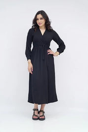 Dreams Fashion Robe croisée Manches longues