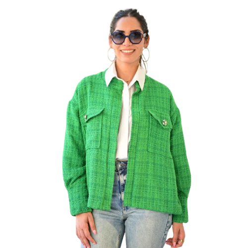 Veste vert caro