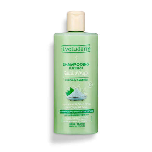 Shampoing Purifiant Rituel d'Argile-400 ml EVOLUDERM