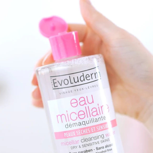 Eau Micellaire Démaquillante Peaux Sèches et Sensibles-500 ml